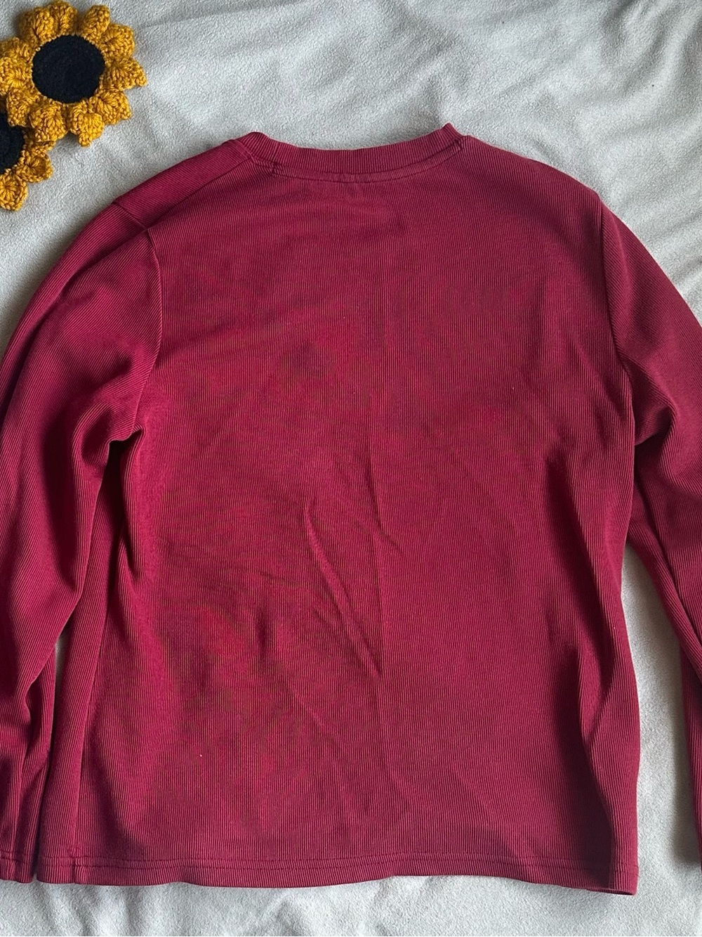 George Raspberry Embroidered Crewneck Sweatshirt - Picture 4 of 4